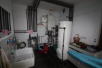 heating room with laundry